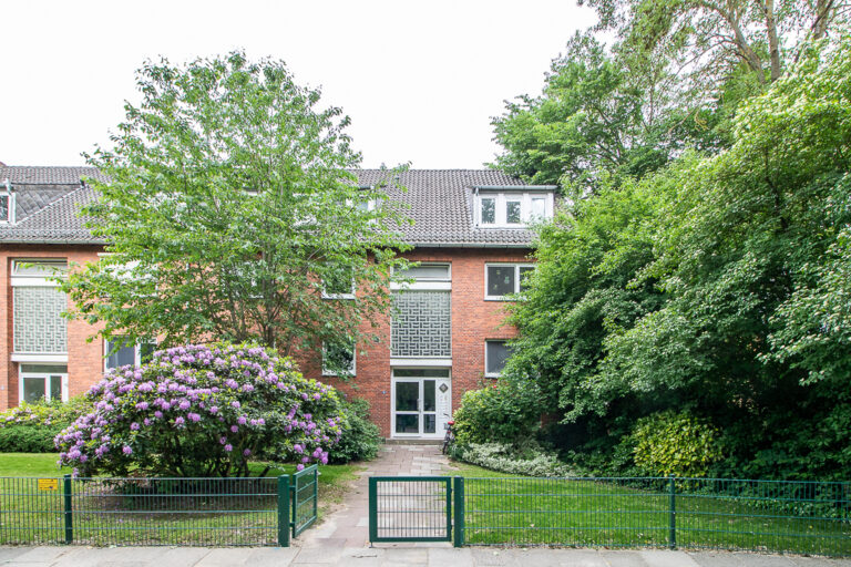 Hochparterre-Wohnung in ruhiger Lage