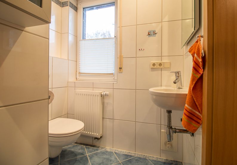 Erdgeschoss: Gästebad