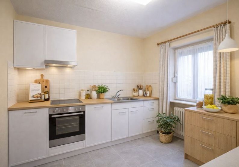 Küche- virtuelle Darstellung