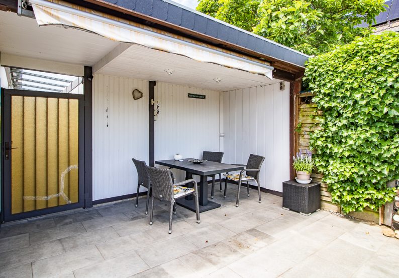 ein Terrassenbereich